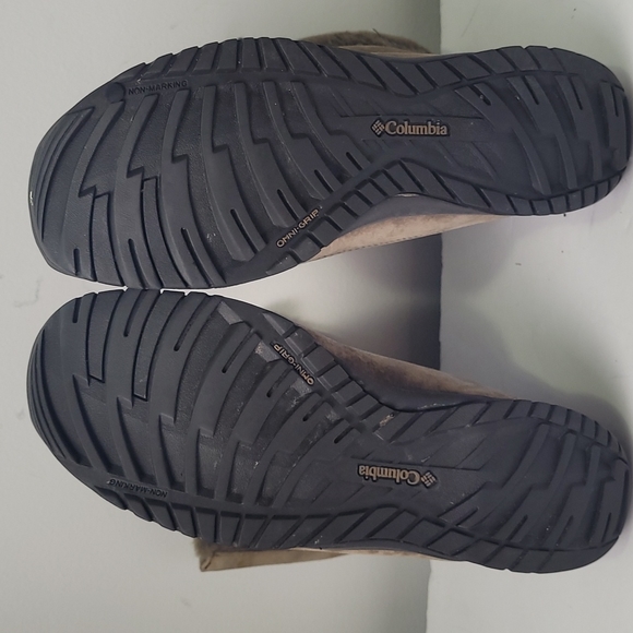 COLUMBIA LAVELA BROWN FAUX FUR SUEDE WATERPROOF THINSULATE WINTER BOOTS 11 - Picture 16 of 16